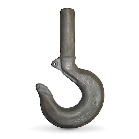 Rigging Hook, Series HercAlloy 800, 5 Ton, Stainless Steel, Arbor Attachment